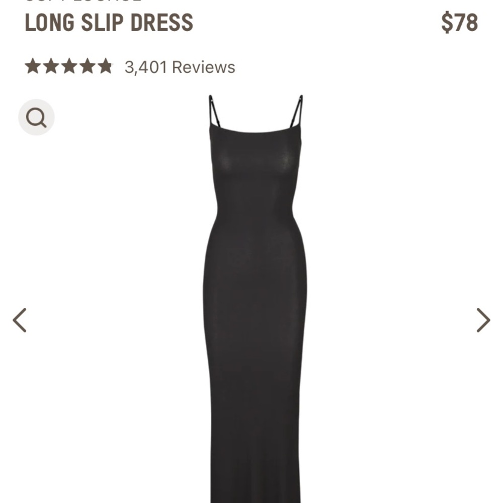 New with tags Skims slip dress